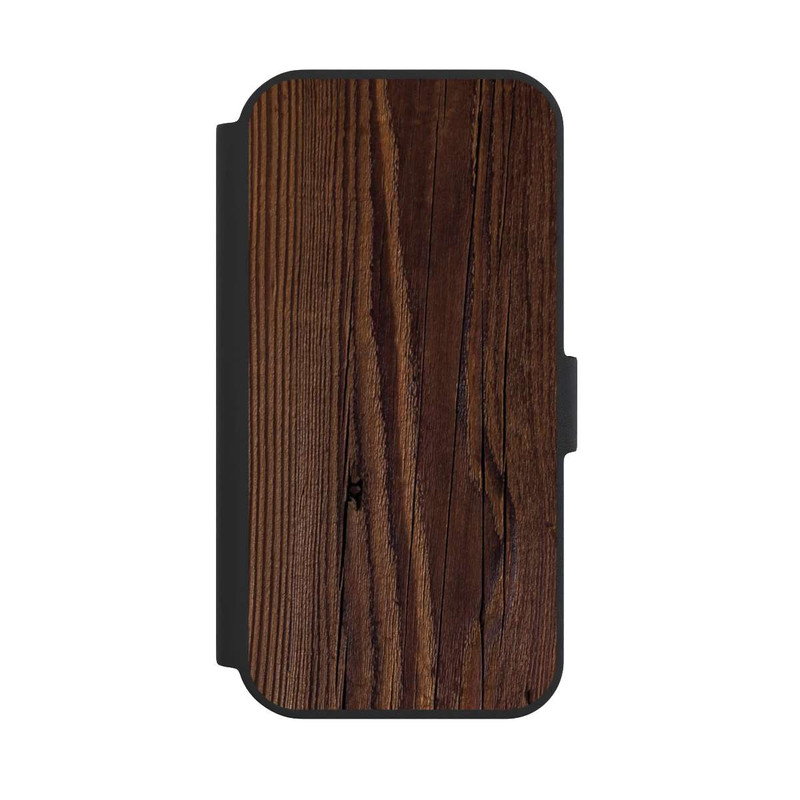 iPhone 15 NIVOflip Maserung Holzlook