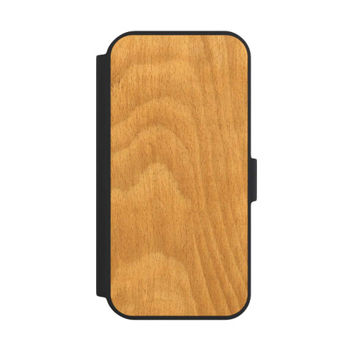 Apple iPhone 15 NIVOflip Look Bois de Placage