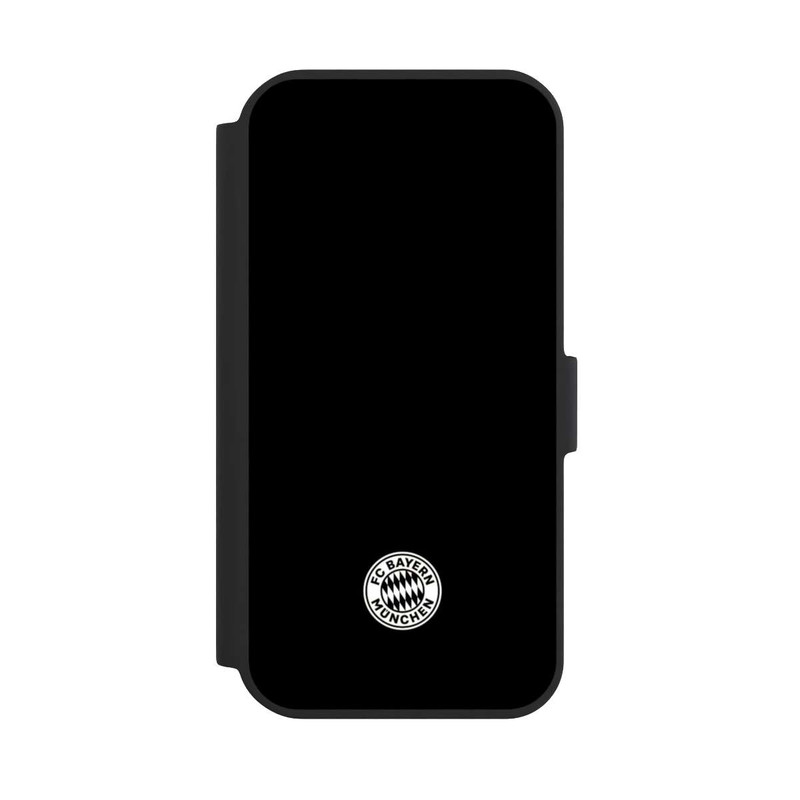 iPhone 15 NIVOflip Classic FCB Logo - white on black