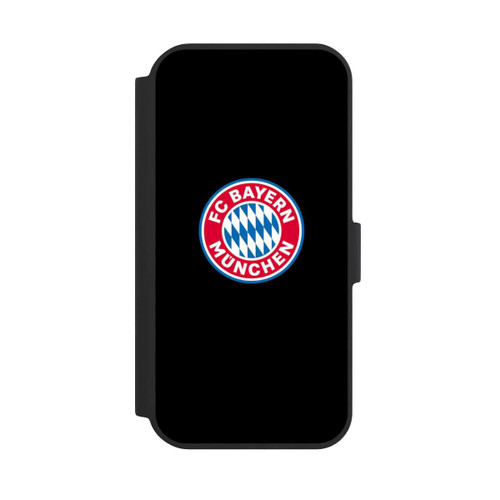 Apple iPhone 15 NIVOflip FCB Logo auf Schwarz