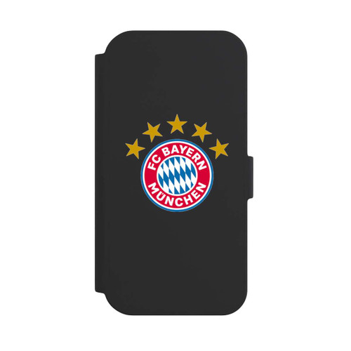 Apple iPhone 15 NIVOflip FCB Logo mit Sterne - ohne Hintergrund