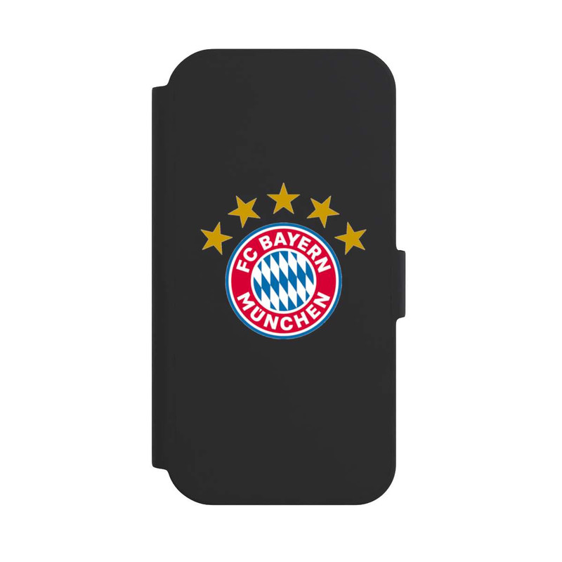 iPhone 15 NIVOflip FCB Logo mit Sterne - ohne Hintergrund