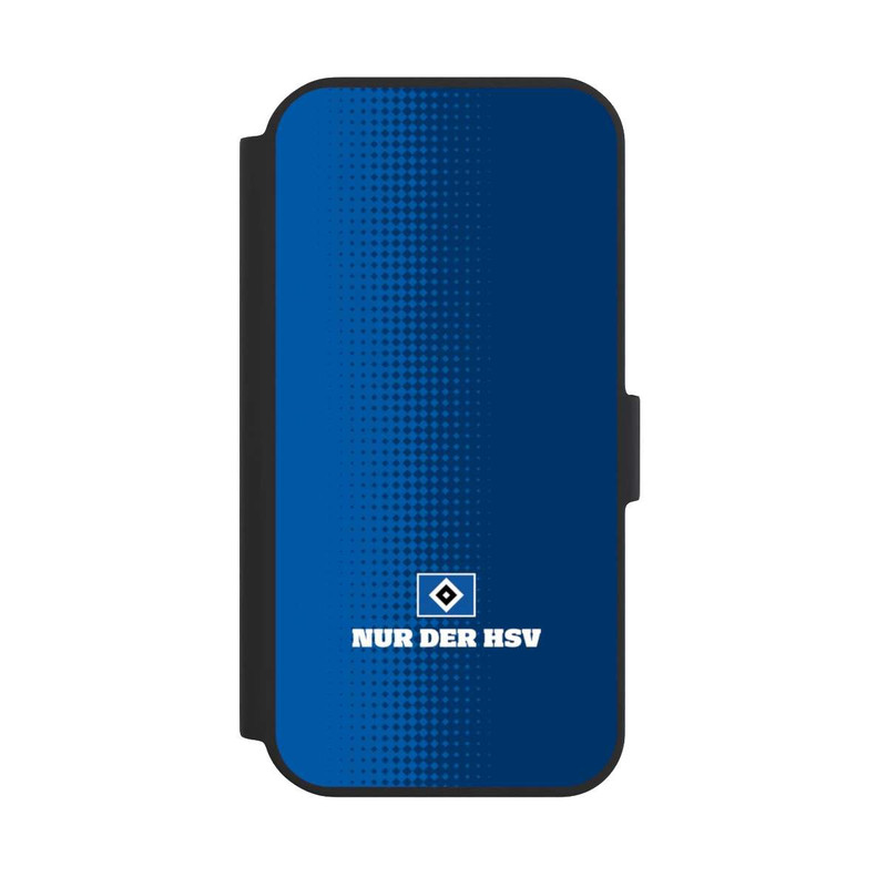 iPhone 15 NIVOflip Nur der HSV - Trame de losange bleue