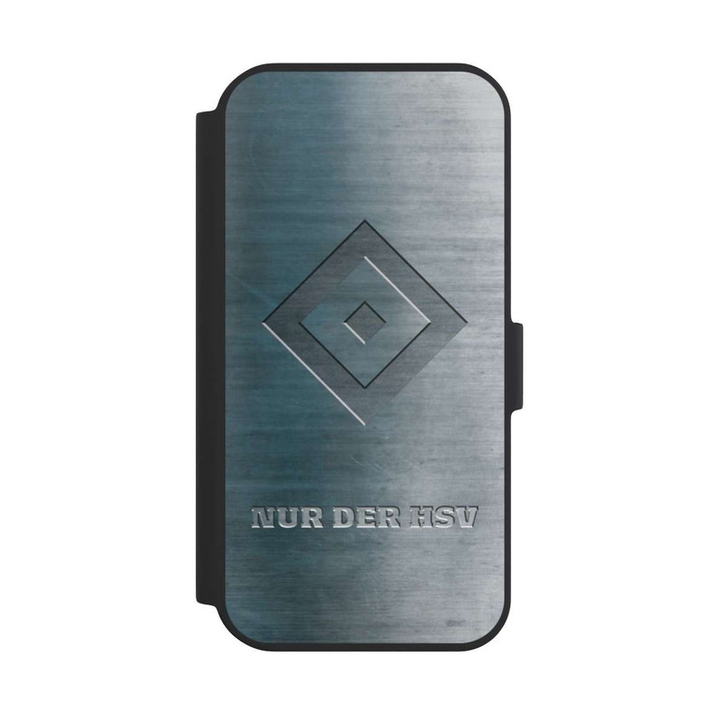 iPhone 15 NIVOflip Nur der HSV Metalllook
