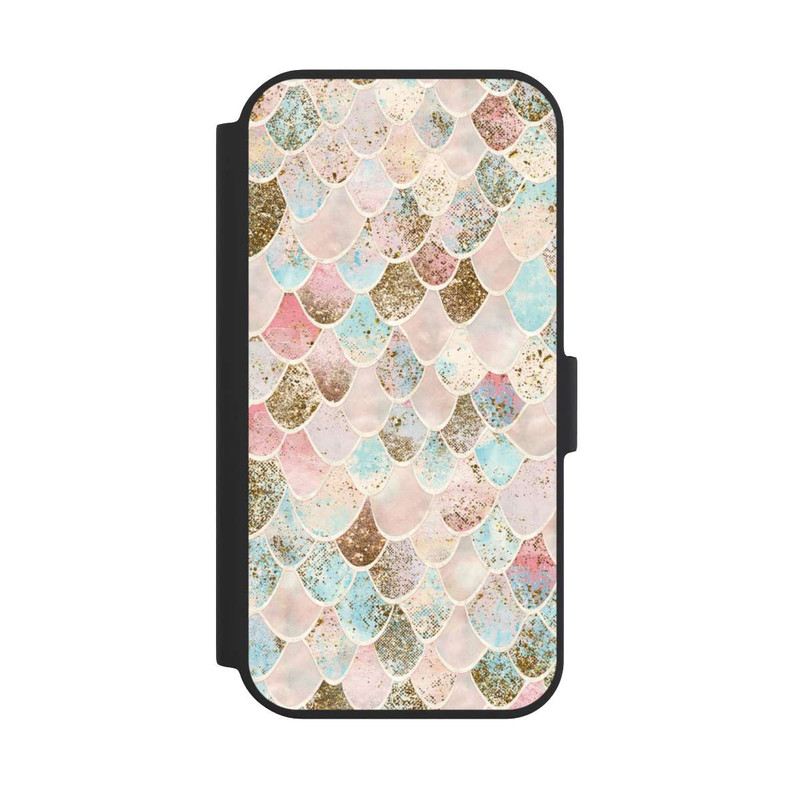 iPhone 15 NIVOflip Glitter Look Mermaid Pattern