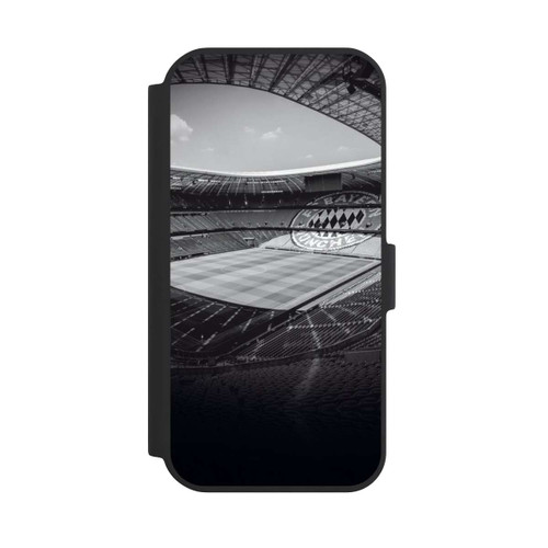 Apple iPhone 15 NIVOflip Stadion FC Bayern - Black White