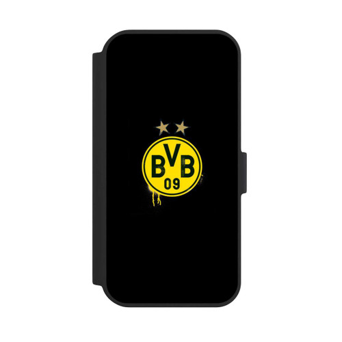 Apple iPhone 15 NIVOflip Spraylogo 2 Sterne - BVB