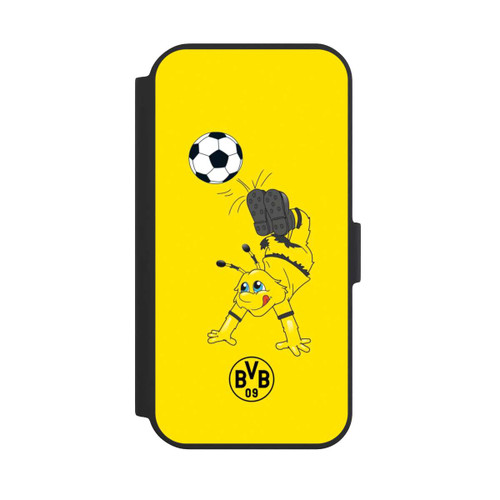 Apple iPhone 15 NIVOflip Emma mit Fussball - BVB