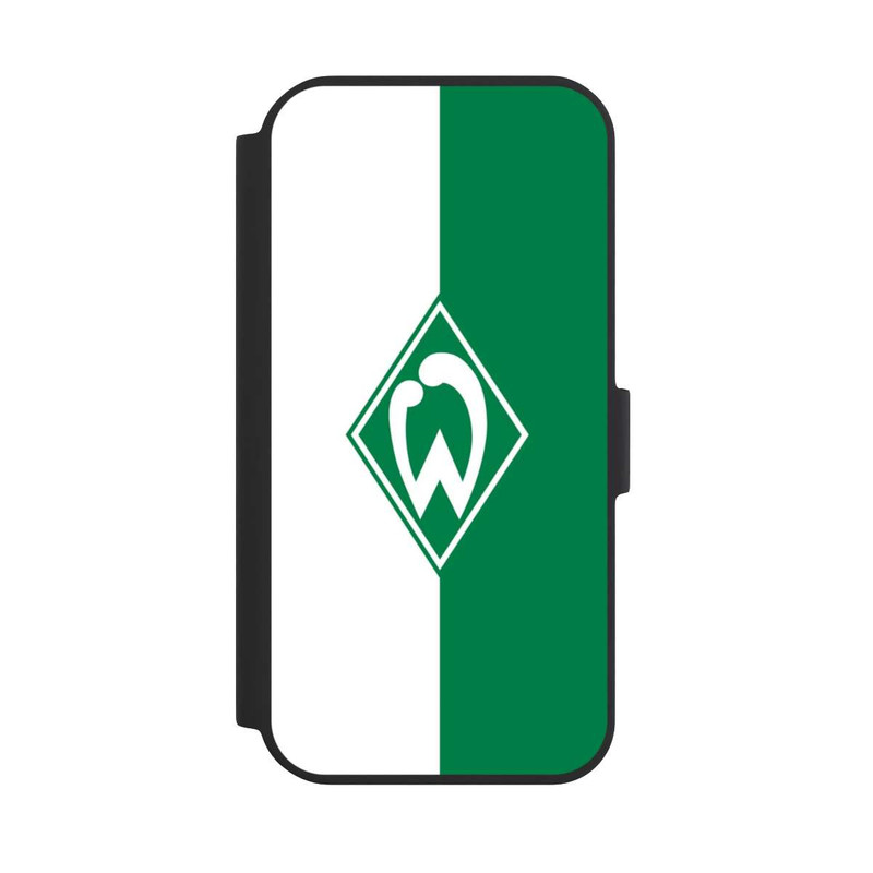 iPhone 15 NIVOflip Weiß-Grün - Werder Bremen