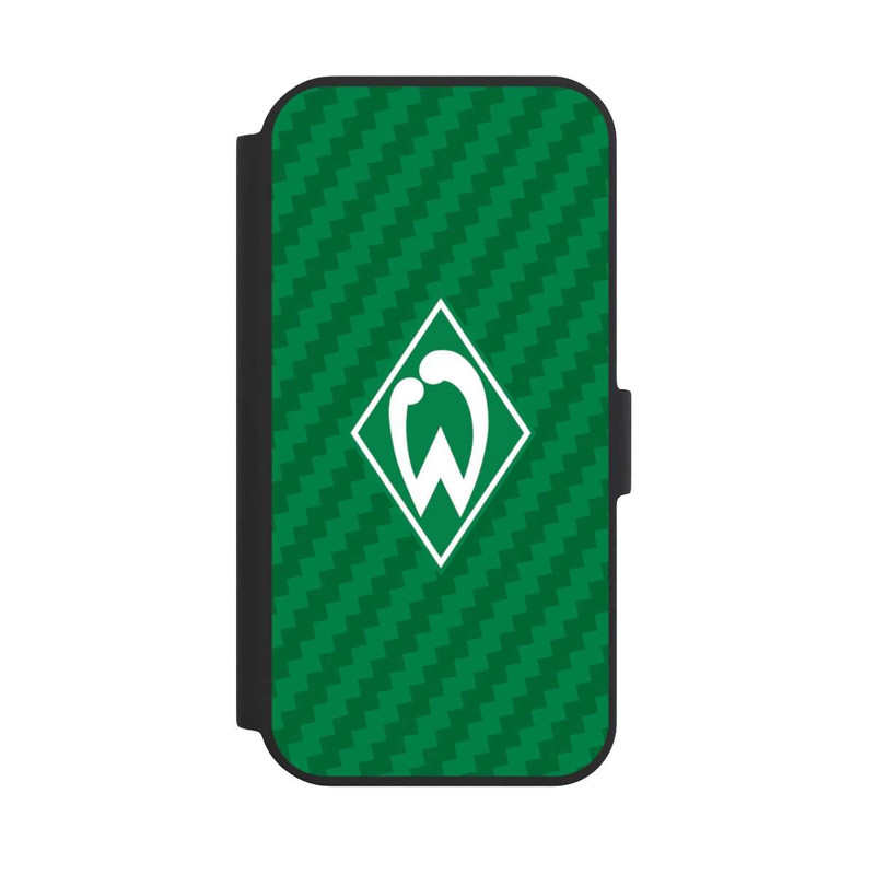 iPhone 15 NIVOflip Carbonlook - Werder Bremen