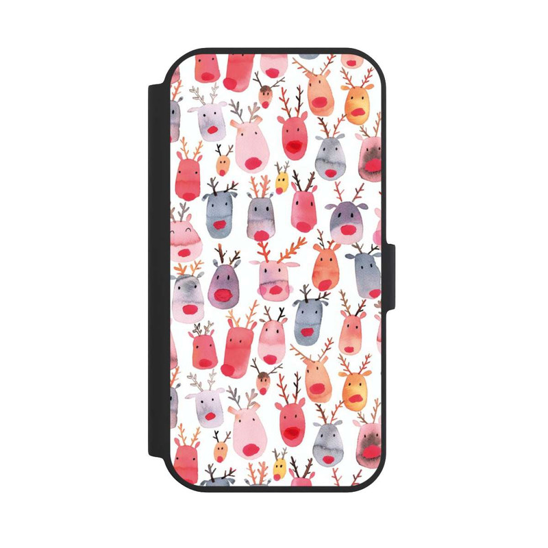iPhone 15 NIVOflip  Niedliches Rentieraquarell