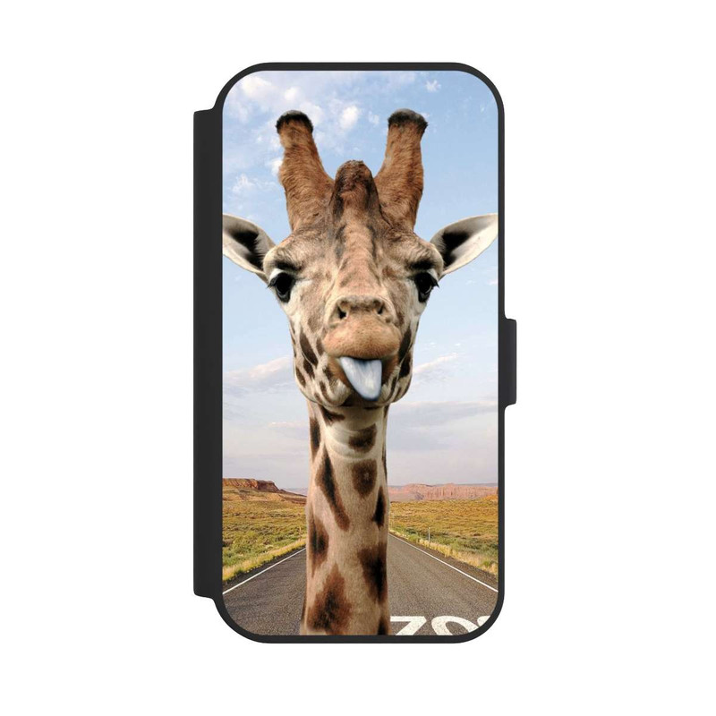 iPhone 15 NIVOflip Giraffe auf der Straße