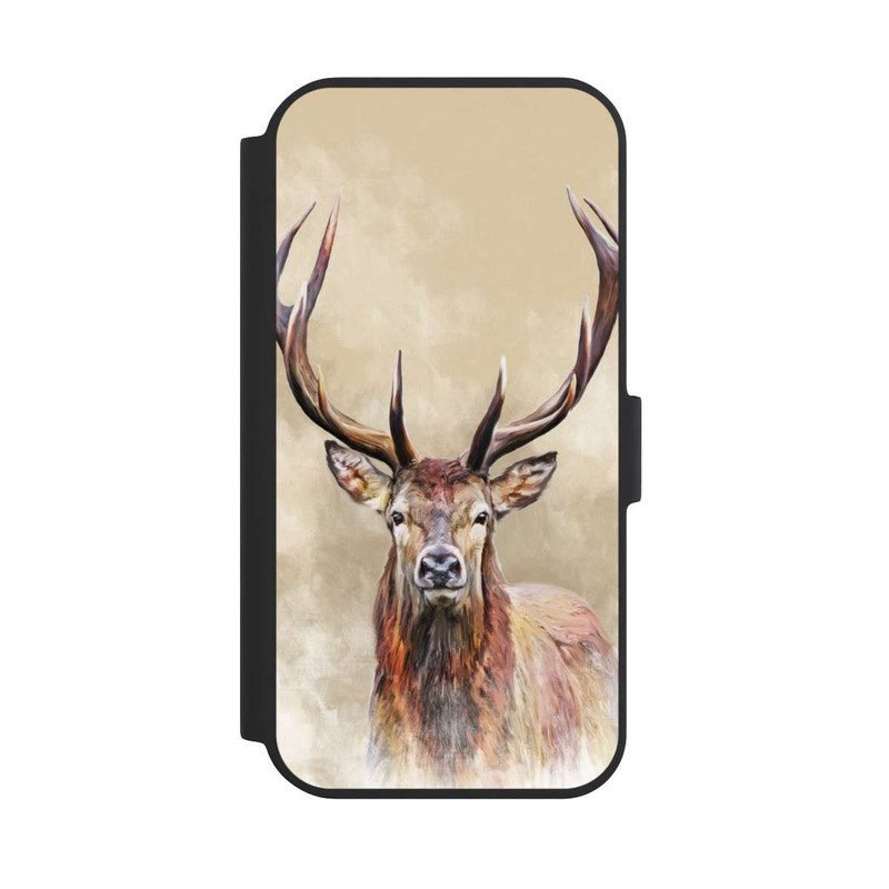iPhone 15 NIVOflip Gezeichneter Hirsch