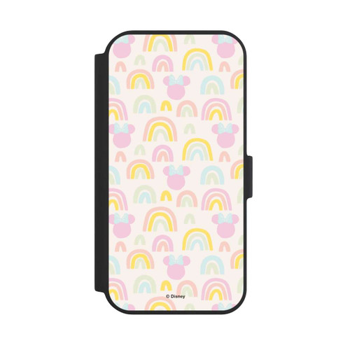Apple iPhone 15 NIVOflip Minnie Regenbogen Muster