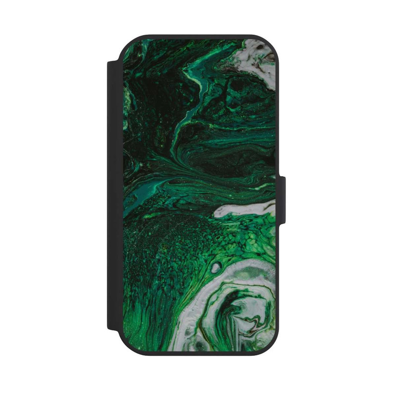 iPhone 15 NIVOflip Green oil texture
