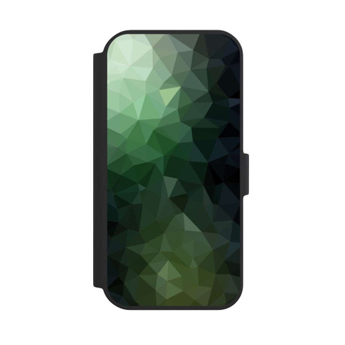 Apple iPhone 15 NIVOflip Polygonal Mosaic Green