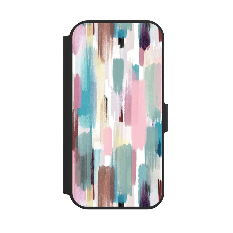 iPhone 15 NIVOflip Abstract Brushstrokes Pastel Shades