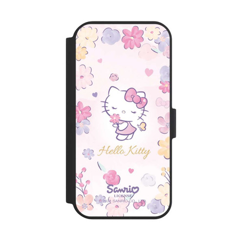 Apple iPhone 15 NIVOflip Hallo Kitty Blume