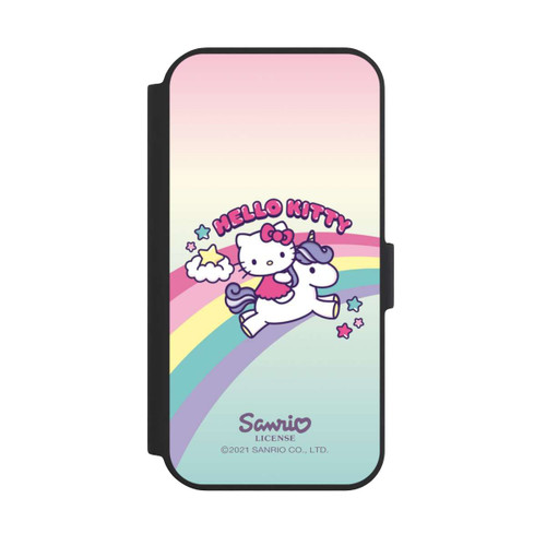 Apple iPhone 15 NIVOflip Hello Kitty Regenbogen 