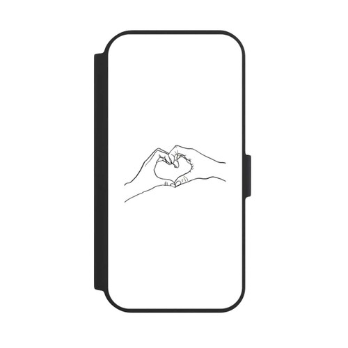 Apple iPhone 15 NIVOflip Love Hands Line Art