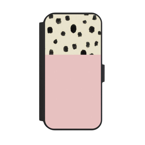 Apple iPhone 15 NIVOflip Punkte und Rosa