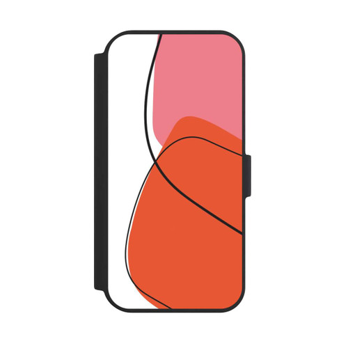 Apple iPhone 15 NIVOflip Meine orangefarbene Kunst