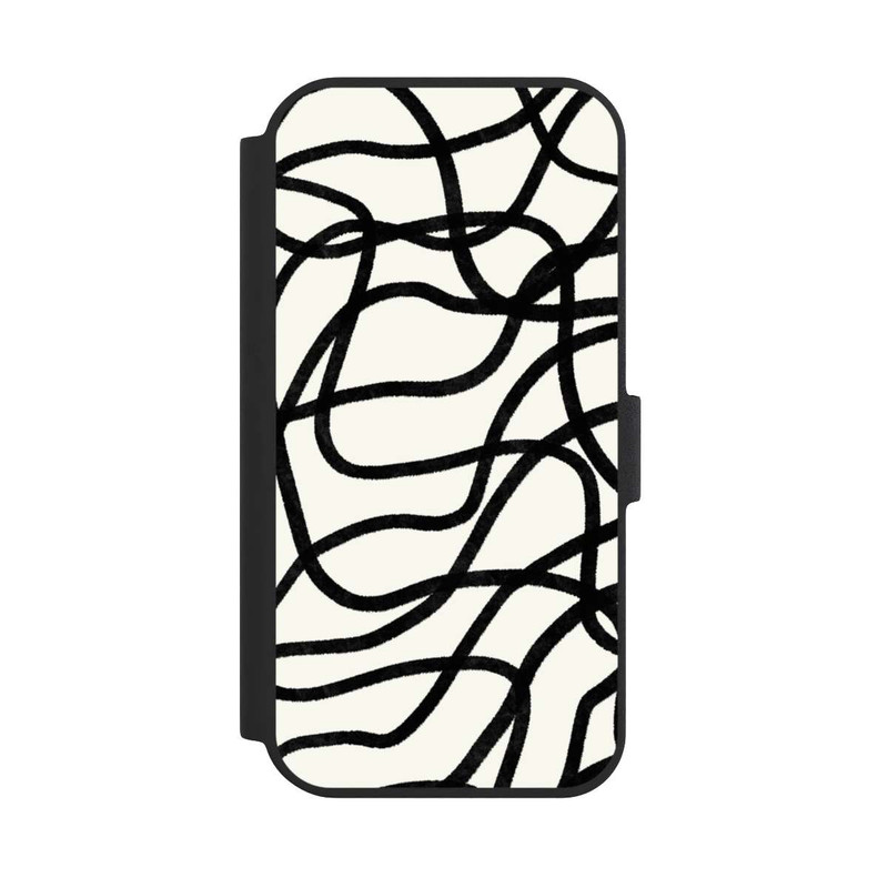 iPhone 15 NIVOflip Black Lines