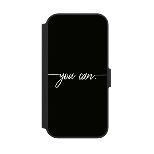 Apple iPhone 15 NIVOflip You Can Schwarz