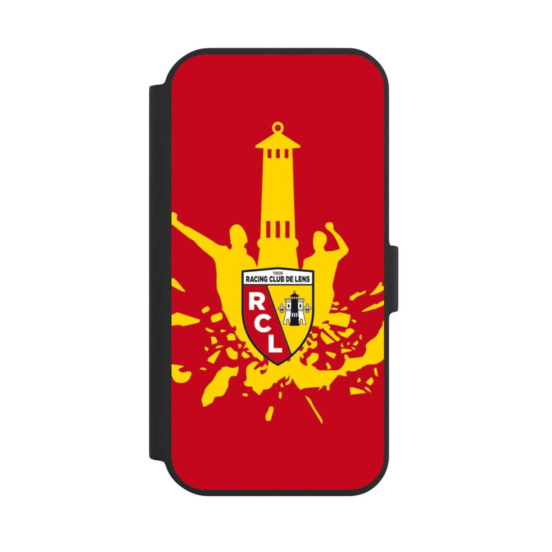 iPhone 15 NIVOflip Tour RCL jaune sur rouge