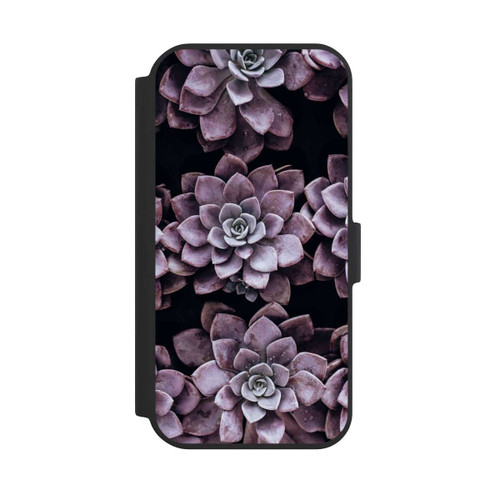 Apple iPhone 15 NIVOflip Sukkulenten Violett