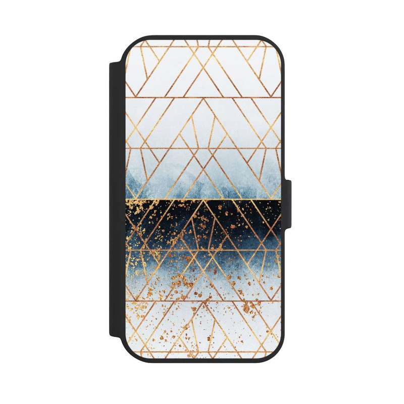 iPhone 15 NIVOflip Winter Blue Geo