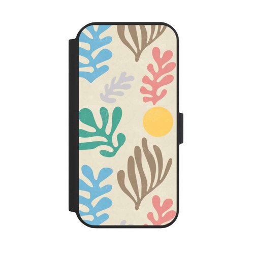 Apple iPhone 15 NIVOflip Blätter im modernen Matisse-Stil