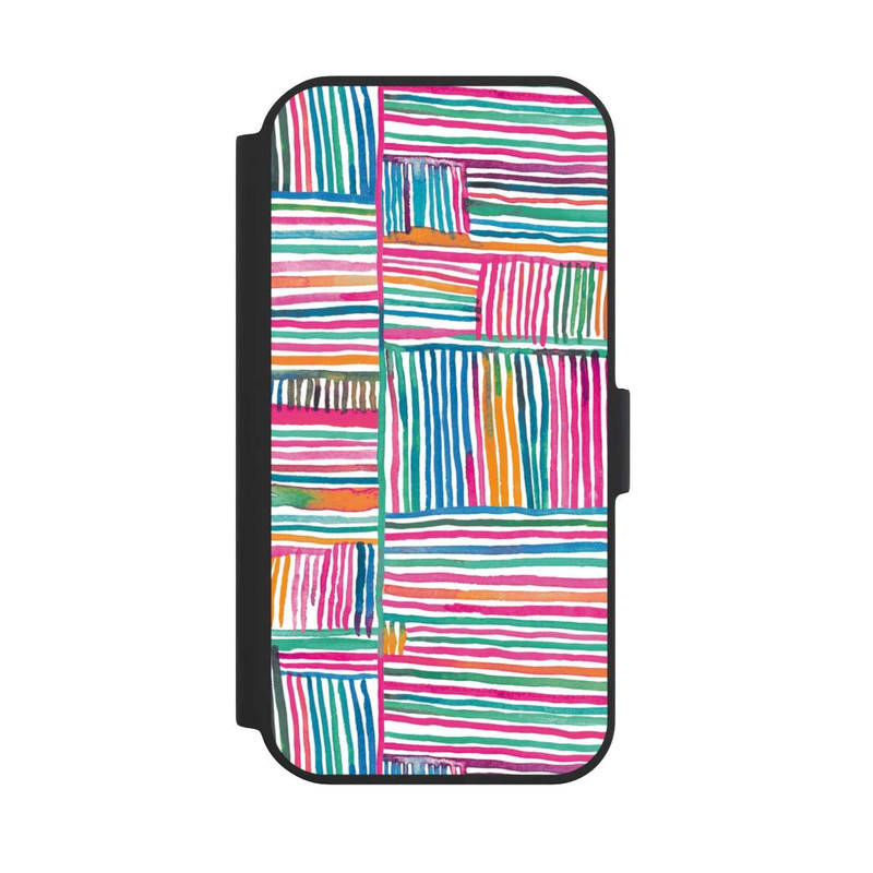 iPhone 15 NIVOflip Watercolor Relaxing Lines