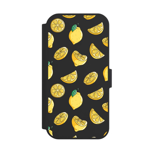 Apple iPhone 15 NIVOflip Zitrone Transparent