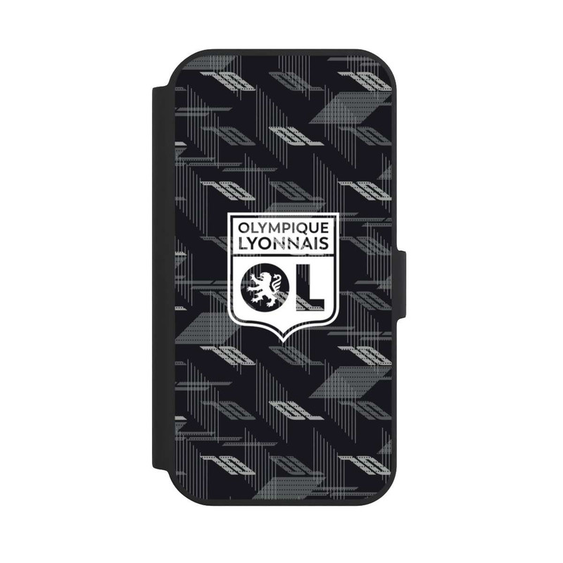 iPhone 15 NIVOflip OL Modern Schwarz Weiß