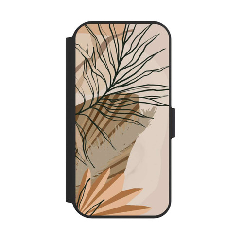 Apple iPhone 15 NIVOflip Line Art Sommer Farn