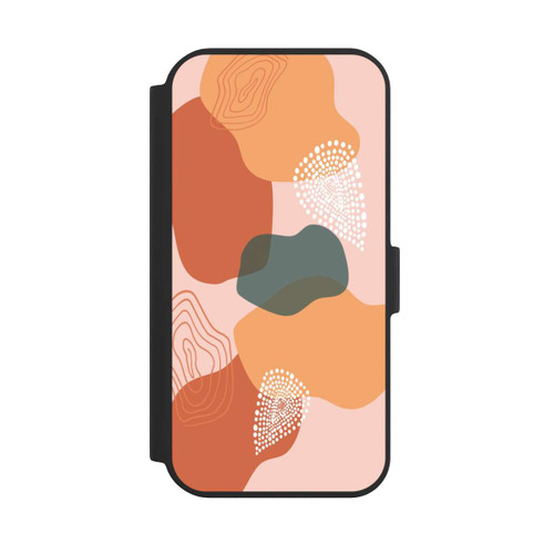 Apple iPhone 15 NIVOflip Abstract Botanical Pattern 2
