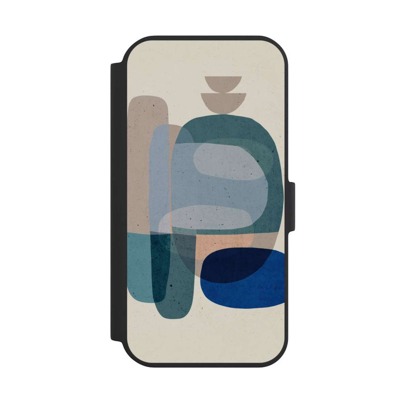 iPhone 15 NIVOflip Pierres n° 3 Bleu