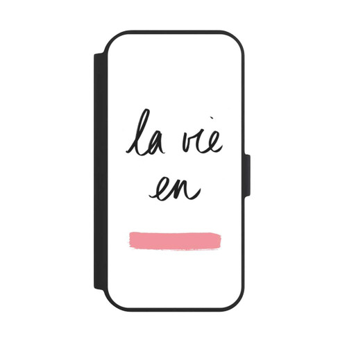 Apple iPhone 15 NIVOflip La Vie en Rosa