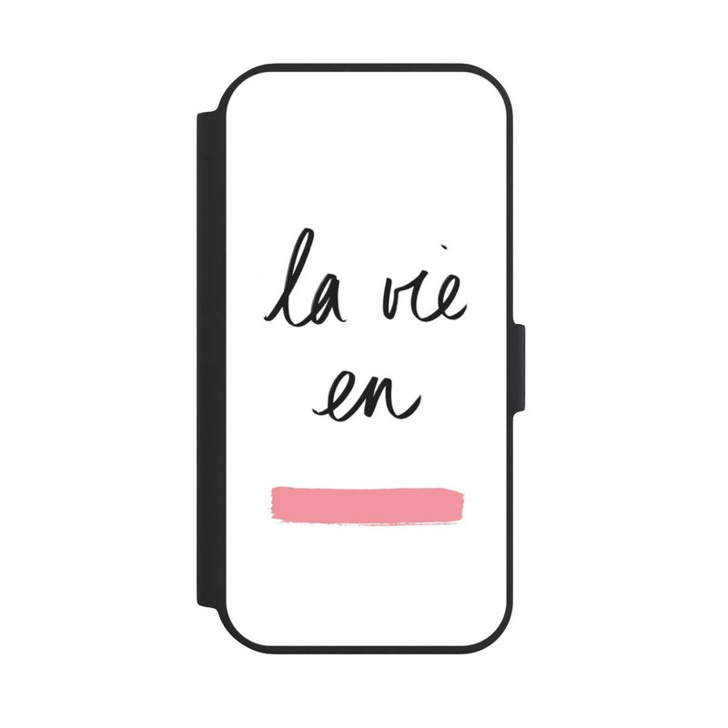iPhone 15 NIVOflip La Vie en Pink