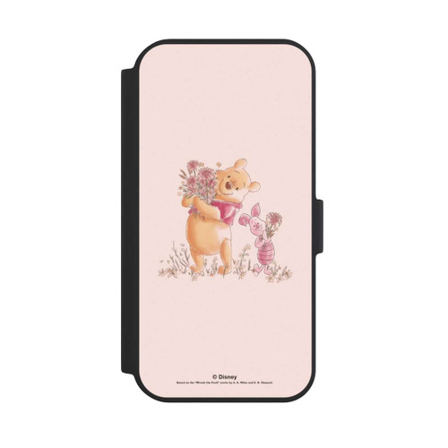 Apple iPhone 15 NIVOflip Winnie Puuh and Ferkel Blumen