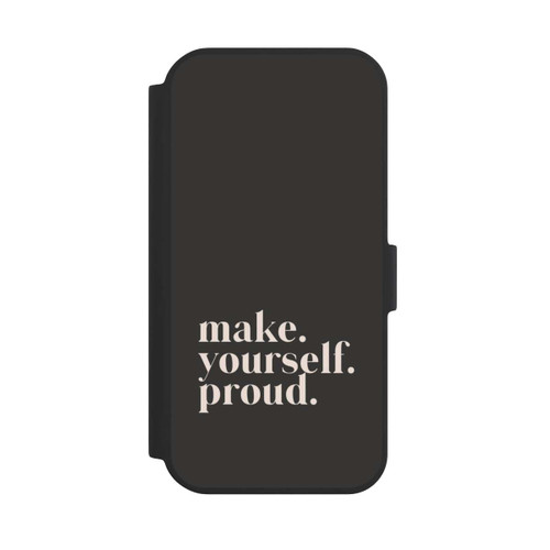 Apple iPhone 15 NIVOflip Make Yourself Proud Quote