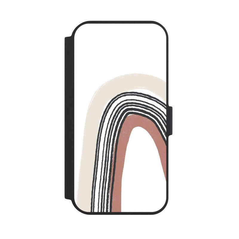 iPhone 15 NIVOflip Texturierter Regenbogen