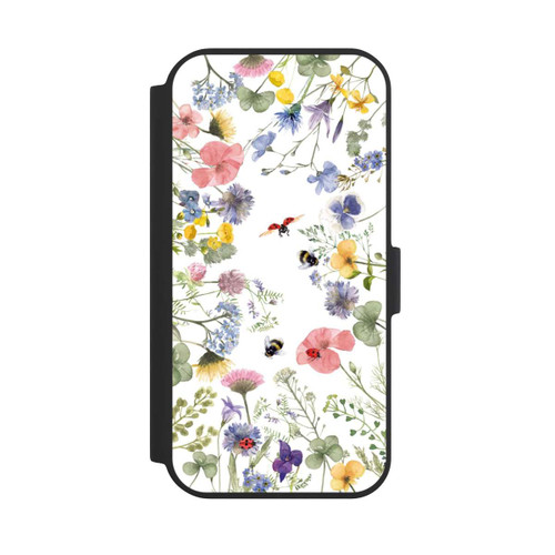Apple iPhone 15 NIVOflip Colourful Spring Flowers and Bees