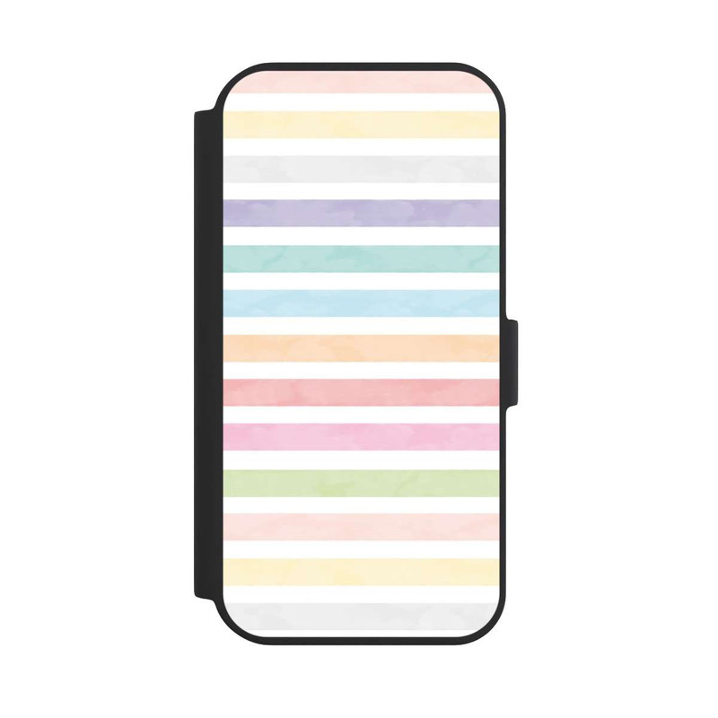 iPhone 15 NIVOflip Rainbow Colorful Stripes