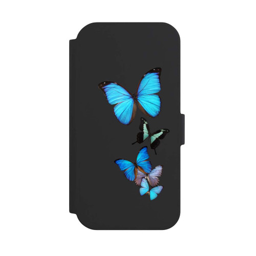 Apple iPhone 15 NIVOflip Schmetterling Transparent