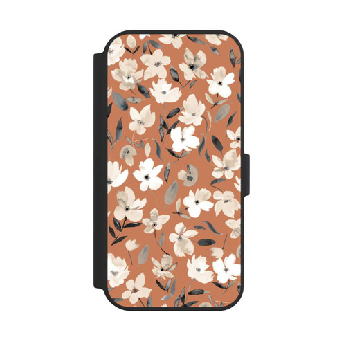 Apple iPhone 15 NIVOflip Frische Herbstblumen Kupfer