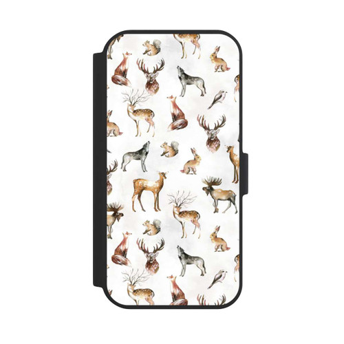 Apple iPhone 15 NIVOflip Waldwintertiere