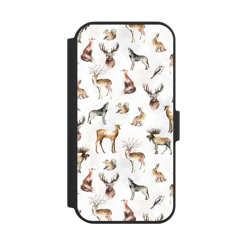 iPhone 15 NIVOflip Woodland Winter Animals
