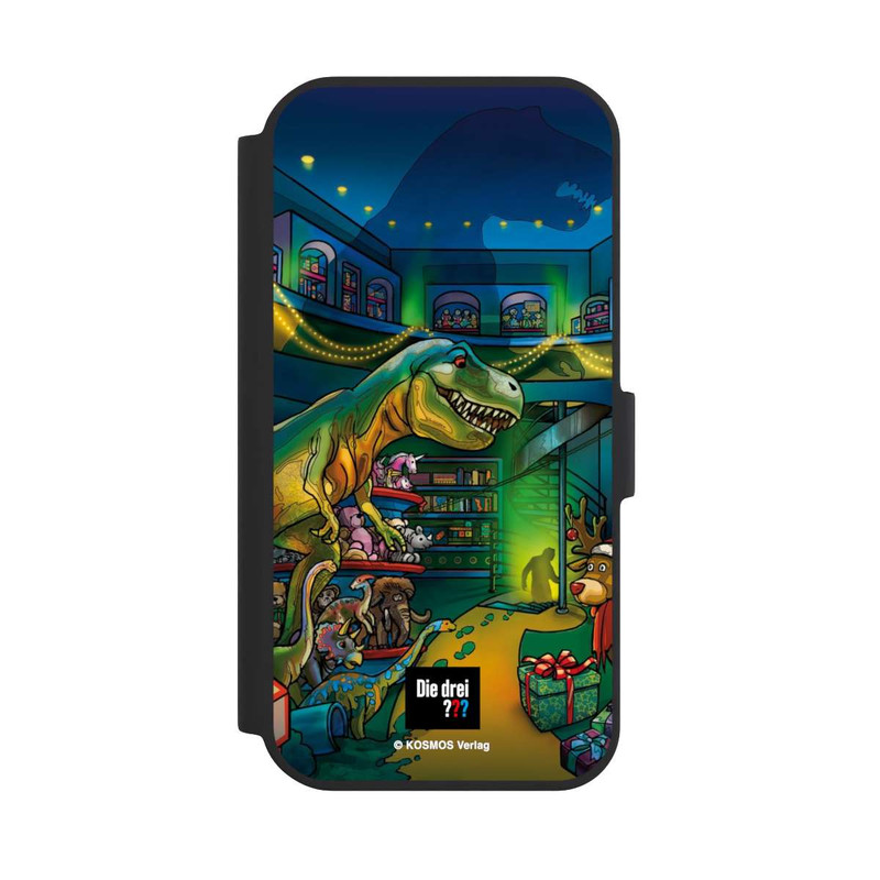 iPhone 15 NIVOflip Die Drei Fragezeichen Dino
